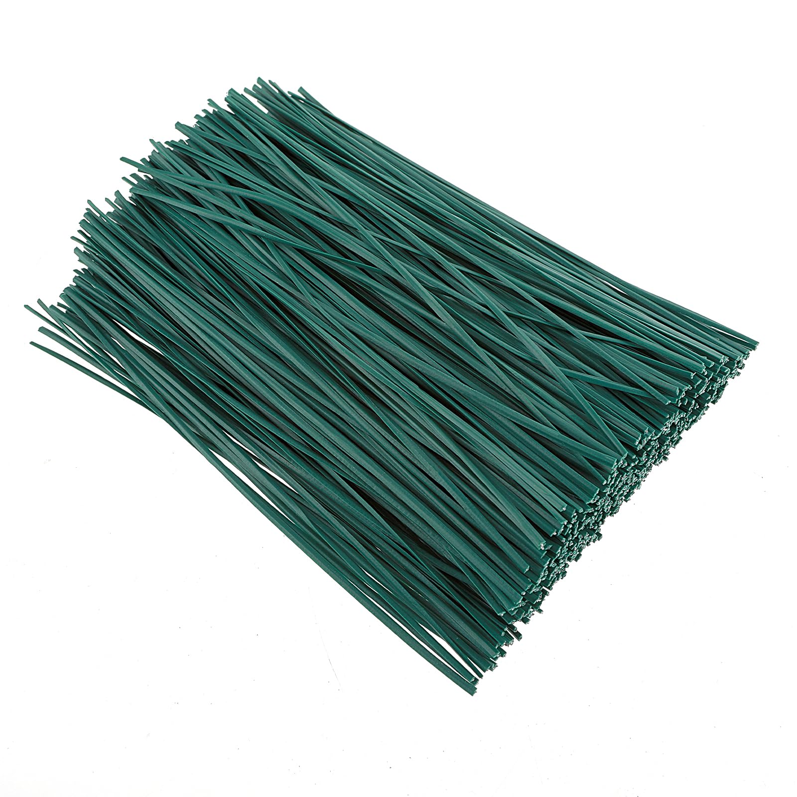 500PCS 12cm Garden Ties for Plants Soft Twist Reusable Plastic Green Cable Ties for Plant, Vines and Wrapping Cords Tree Gardening Plants Growth and Care, Home Cable Organization (Dark Green)