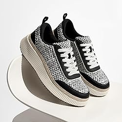 AIRHAS Women Espadrille Platform Sneakers Chunky