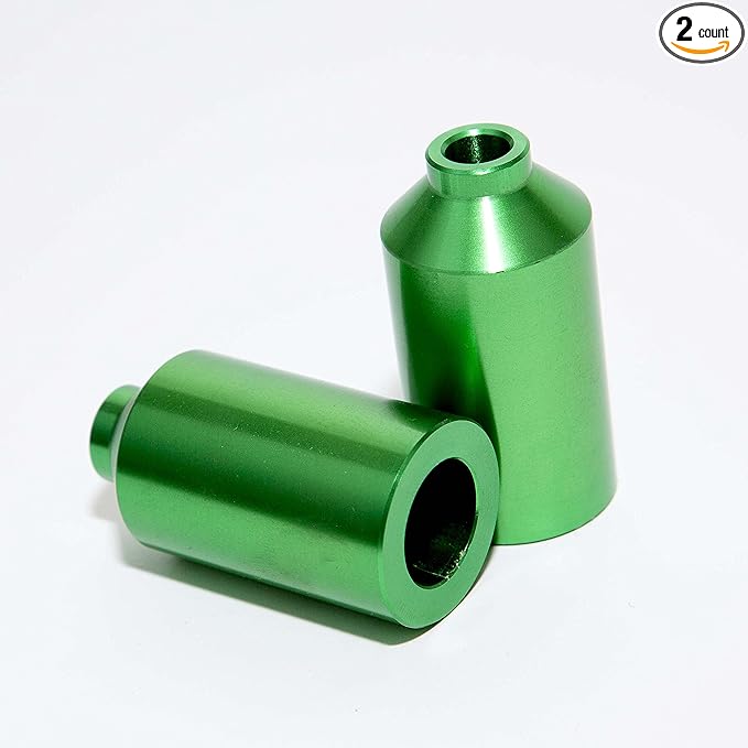 green stunt pegs