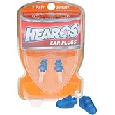 HEAROS High Fidelity Series Ear Plugs with Free Case, NRR 12, 1 Pair, Silicone, Hypoallergenic (311)