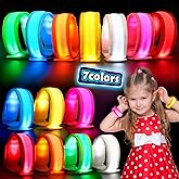 YADIYA 14/7 PCS LED Glow Bracelets, LED Light Up Bracelets for Kids Adults,Glow in The Dark Party Favors Supplies for Night Events, Concerts Rave Sports Accessories...