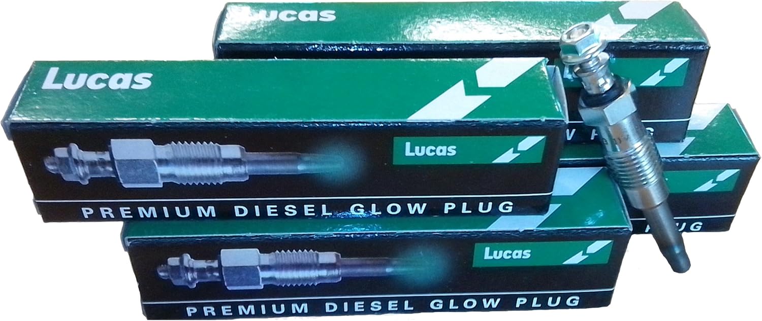 Lucas Oil LP074 Glow Plugs 4 Pieces Amazon.co.uk Car & Motorbike