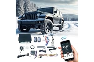 Remote Engine Start Remote Starter for Pre-Warm Remotely One Key Start PKE Keyless Entry Lock Unlock The Car, Open Trunk for 