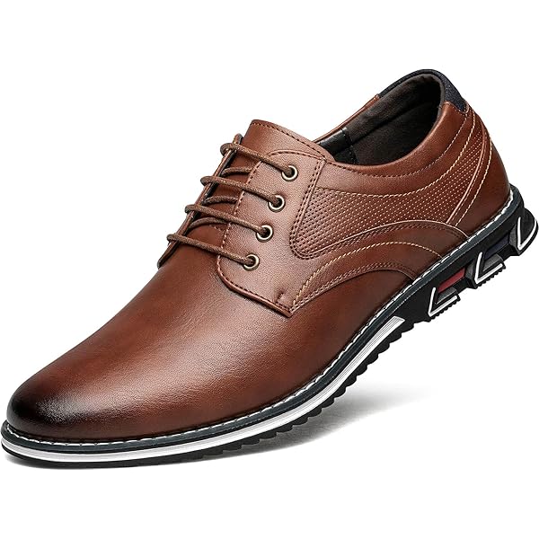 Scarpe Oxford Uomo Con Tacco Interno - In Pelle Vero, Formali, Antiscivolo, Per Aumentare Altezza - Foto 7