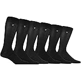 Chaps Men's Super Soft Dress Crew Socks
