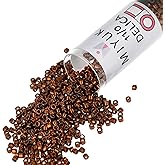 Miyuki Delica Seed Beads – Size 11/0 (1.6 mm), DB0461, Nickel-Plated Dyed Copper, 7.2 g, Approx. 1440 Beads, Made in Japan