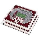 YouTheFan NCAA 3D StadiumView Coasters