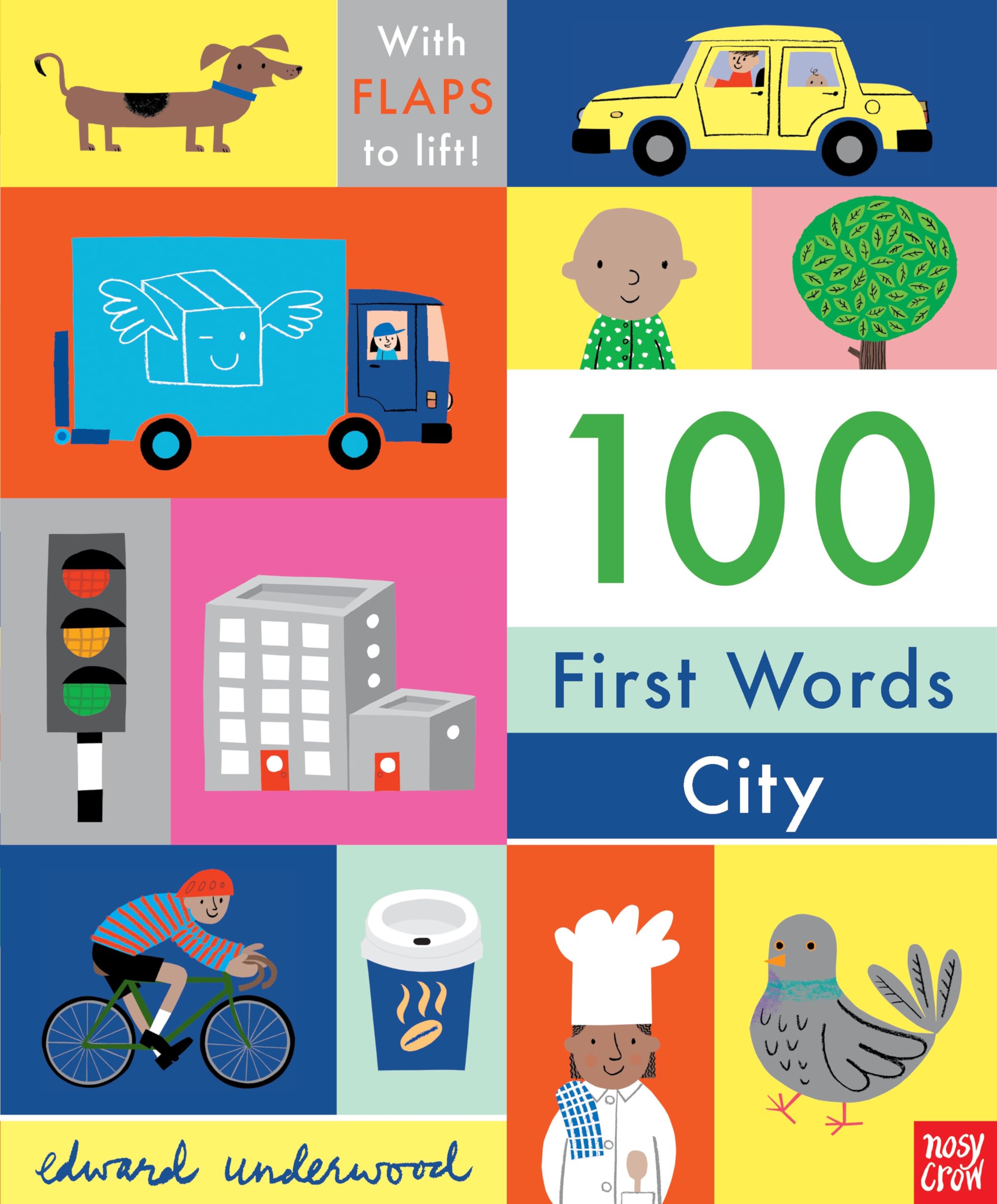 Photo 1 of 100 First Words: City: With Flaps to Lift