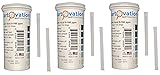 Peracetic Acid Test Strips, 0-160 ppm [3 Vials of