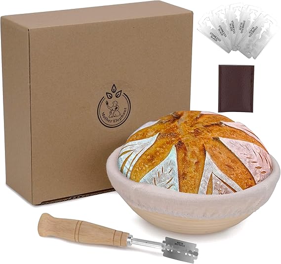 8.5” round bread proofing basket, banaton