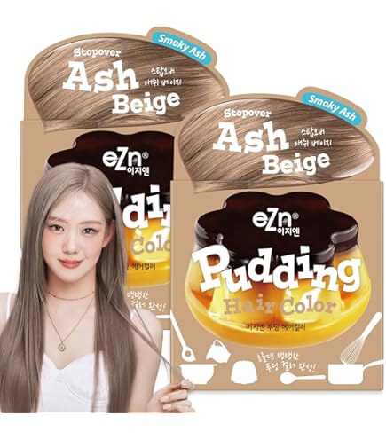 Amazon.com : eZn Pudding Hair Dye for Sensitive Scalps – (Coral