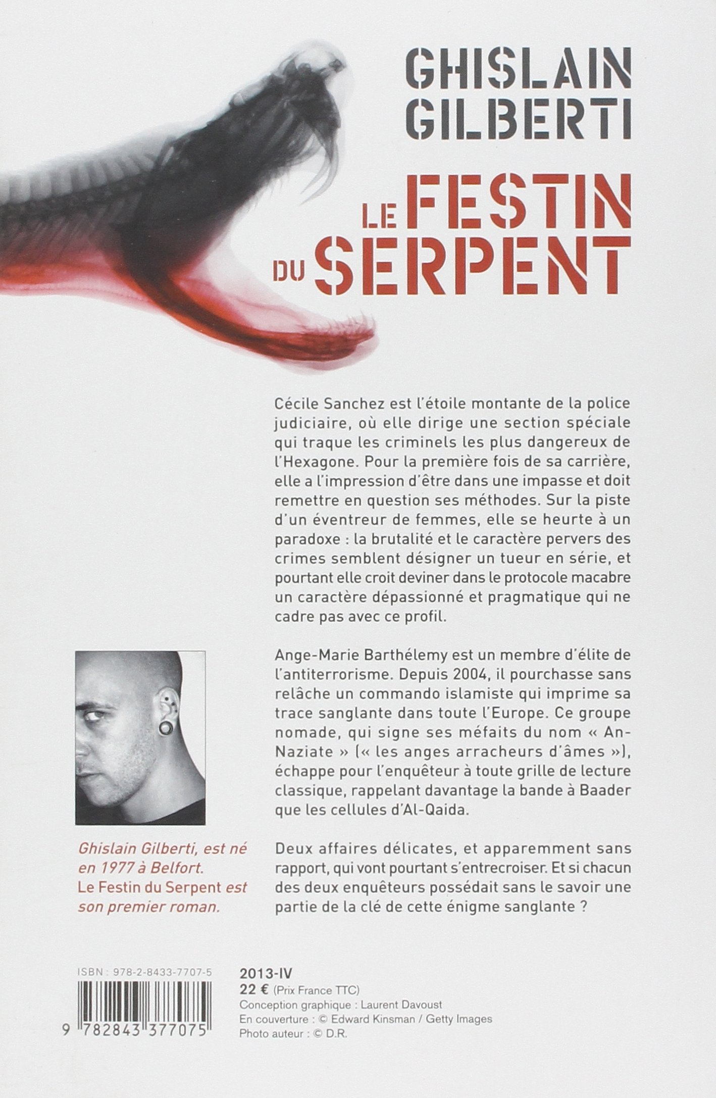 Le Festin Du Serpent French Edition Gilberti Ghislain 9782843377075 Amazon Com Books