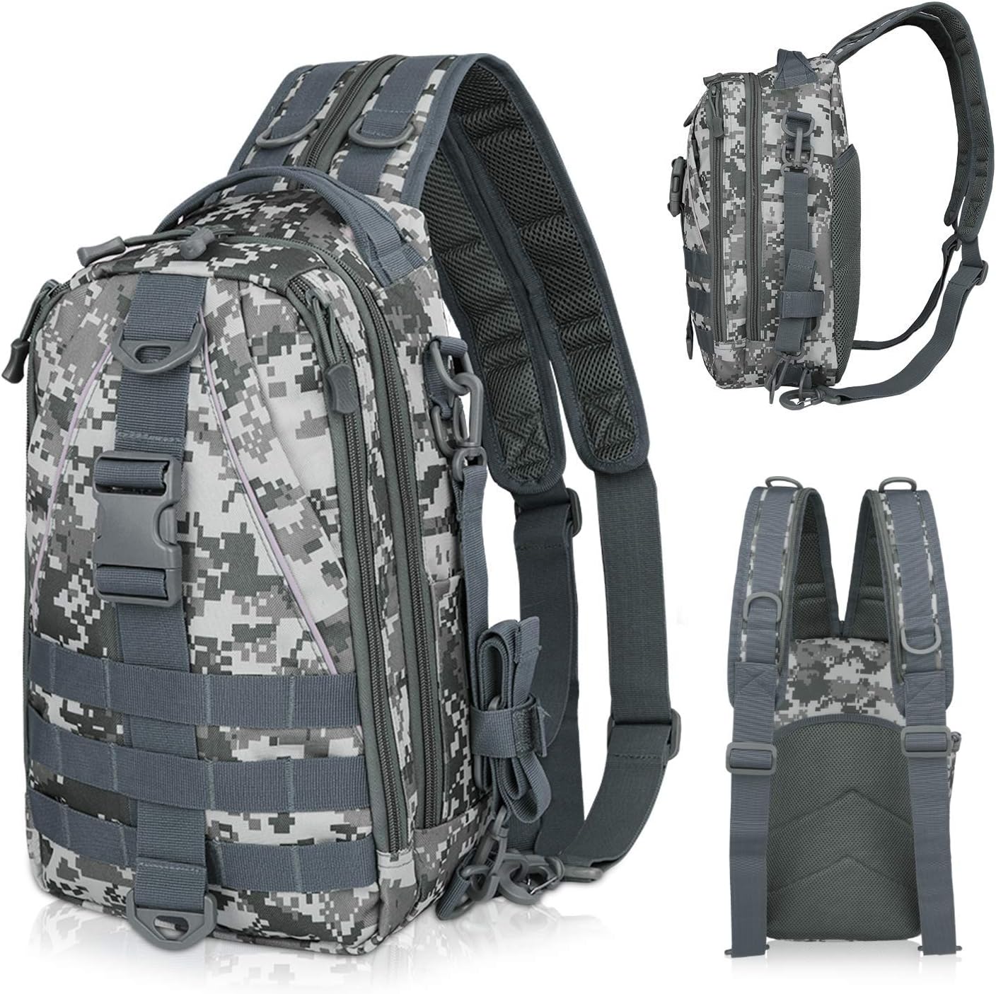 fishing tackle backpack with rod holder