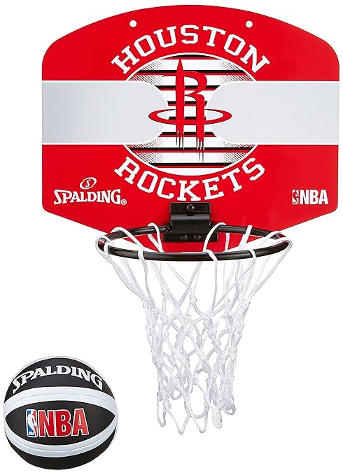 Spalding NBA Miniboard Houston Rockets 77-663Z Minicanasta, Unisex ...