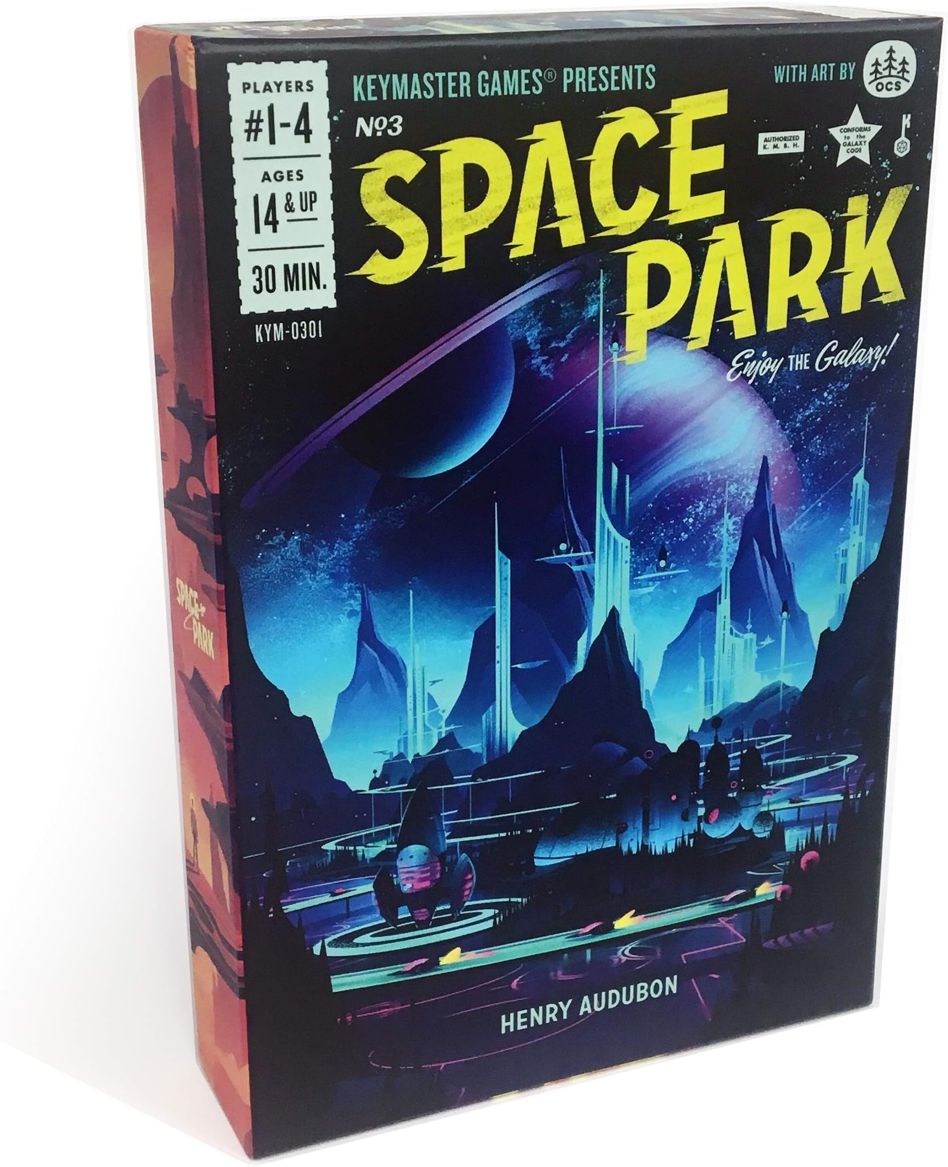 Keymaster GamesKYM0301 Space Park, Multicoloured