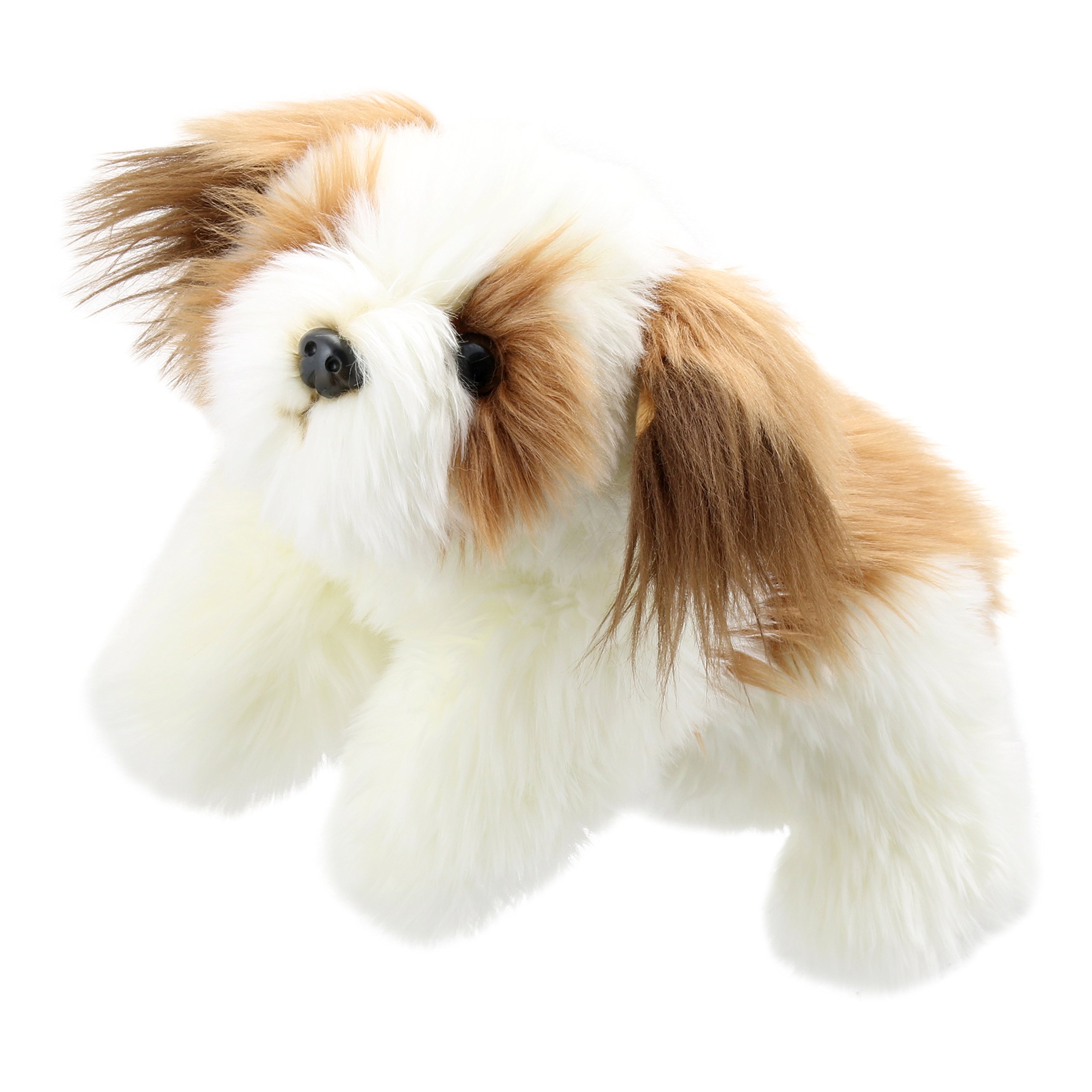 The Puppet Company - Full-Bodied Animal - Dog (Brown & White),PC001824, 30cm