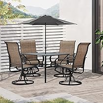 Outdoor Dining Set With Swivel Chairs: Ultimate Comfort & Style Guide 1 Outdoor Dining Set With Swivel Chairs: Ultimate Comfort & Style Guide