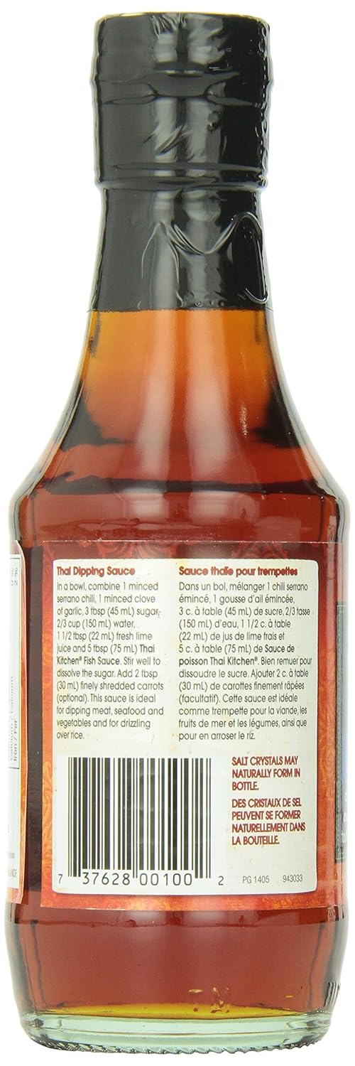 Amazon Com Thai Kitchen Fish Sauce 6 76 Fl Oz Grocery