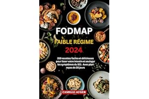 Fodmap Faible Régime 2024: 350 recettes faciles et délicieuses pour lisser votre intestin et soulager les symptômes du SCI. A