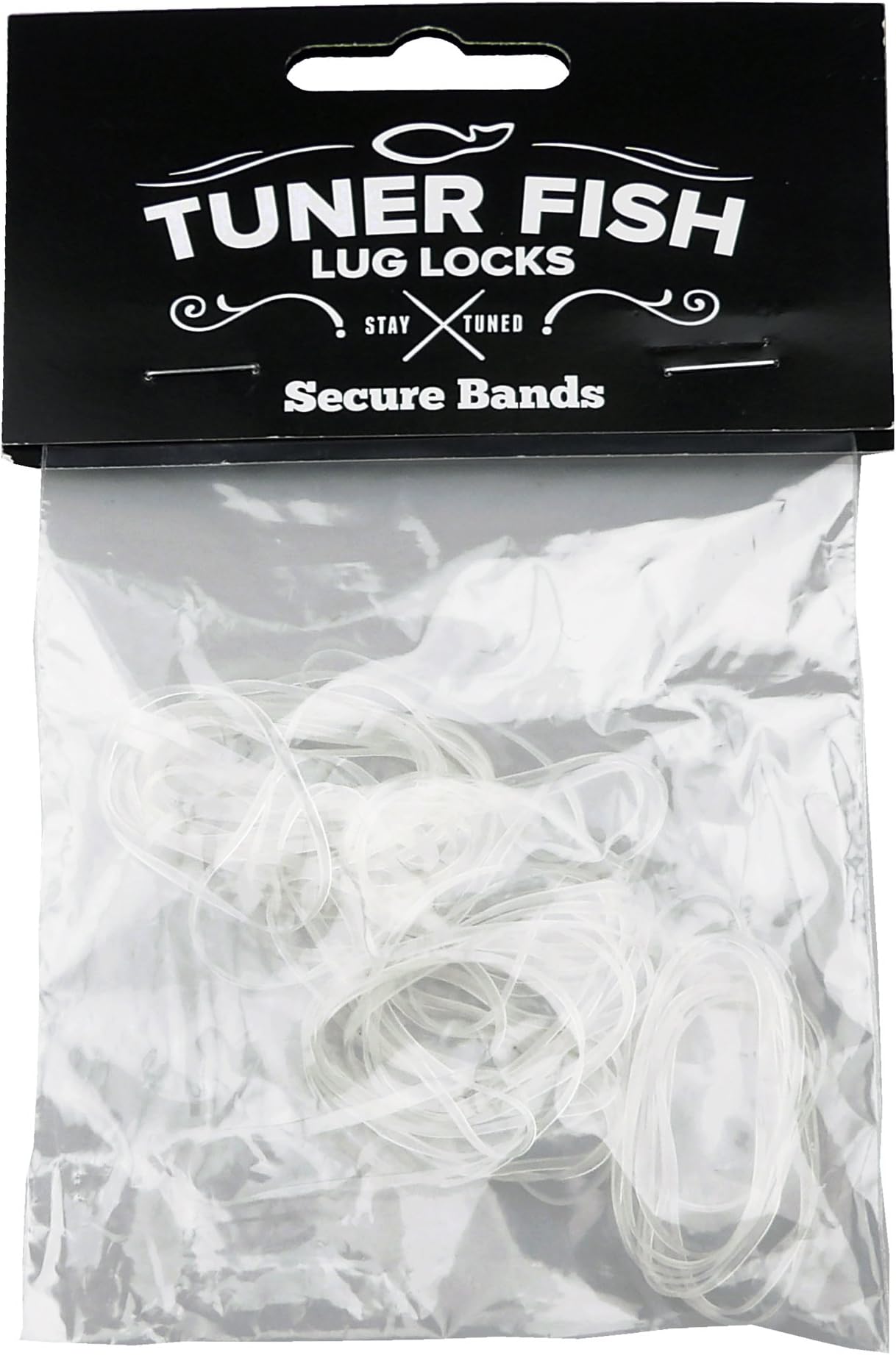 Tuner Fish TFSBCL Secure Bands - Clear (Pack of 50)