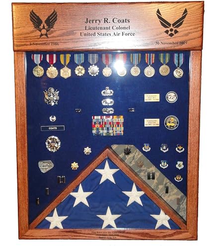 Amazon.com: Air Force Logo Shadow Box/Retirement Display : Home