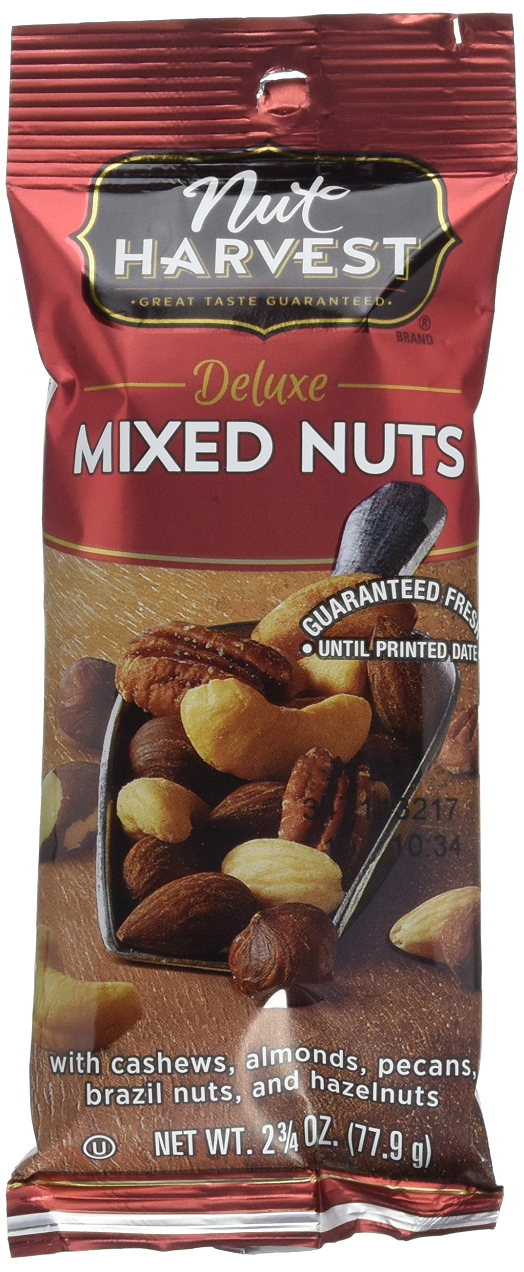 Nut Harvest, Cashews, 2.5 oz (Pack of 8) Grocery