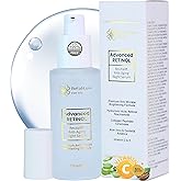 BeFabLuxx Advanced Retinol Night Serum Anti-Aging Facial Serum Firms Face & Neck, Skin Booster Hyaluronic Acid, Niacinamide, Collagen, C & E, Glycolic Acid, Squalane Deep Moisturizing Skin Care 1.7oz