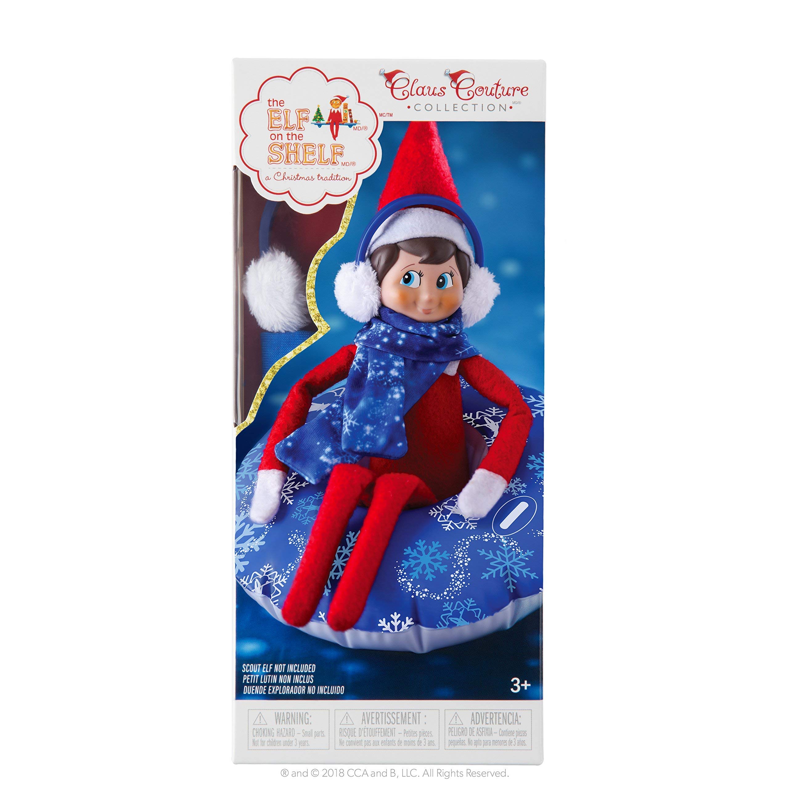 The Elf on the Shelf Claus Couture Collection Totally Tubular Snow Set
