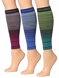 RONNOX Women's 3-Pairs Bright Colored Calf