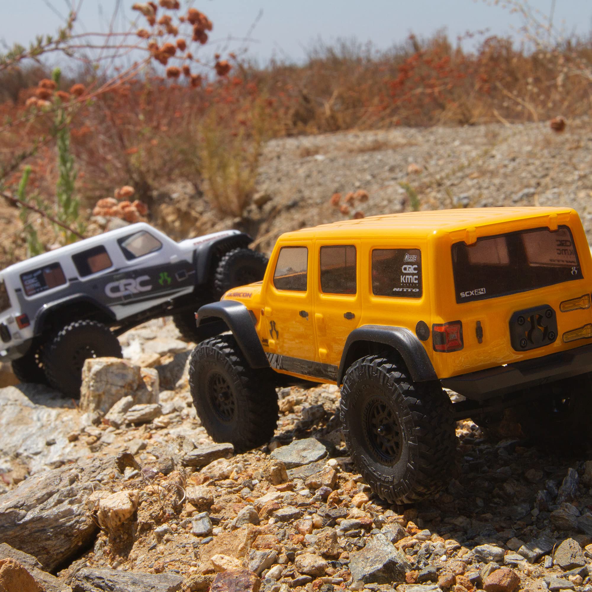 Mua Axial SCX24 Jeep Wrangler JLU CRC 1:24 RTR Yellow RC Car