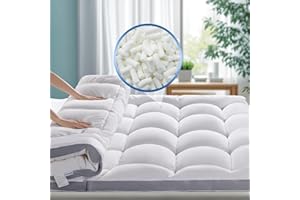 LIANLAM 3 Inch Memory Foam Mattress Topper Queen with Breathable Air Mesh Sides,1700GSM Ergonomic Mattress Pad for Back Pain, Extra Thick Cooling Pillow Top Mattress Topper with 8"-21" Deep Pocket