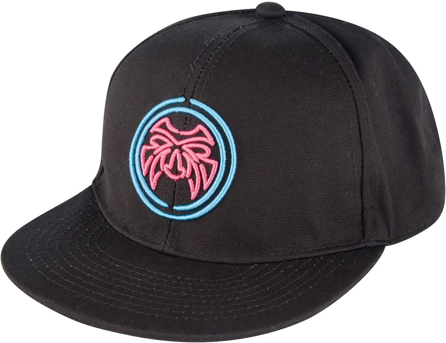 Childs Neon Jungle Baseball Cap - Kids Cap in black Adjustable size