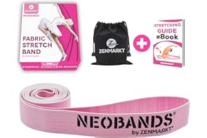 Zenmarkt Ballet Stretch Bands for Flexibility and Strength - Stretch Bands Ideal to Have as Dance Equipment in Every Competition - Suitable for Gymnastics, Cheerleading, and Pilates Training