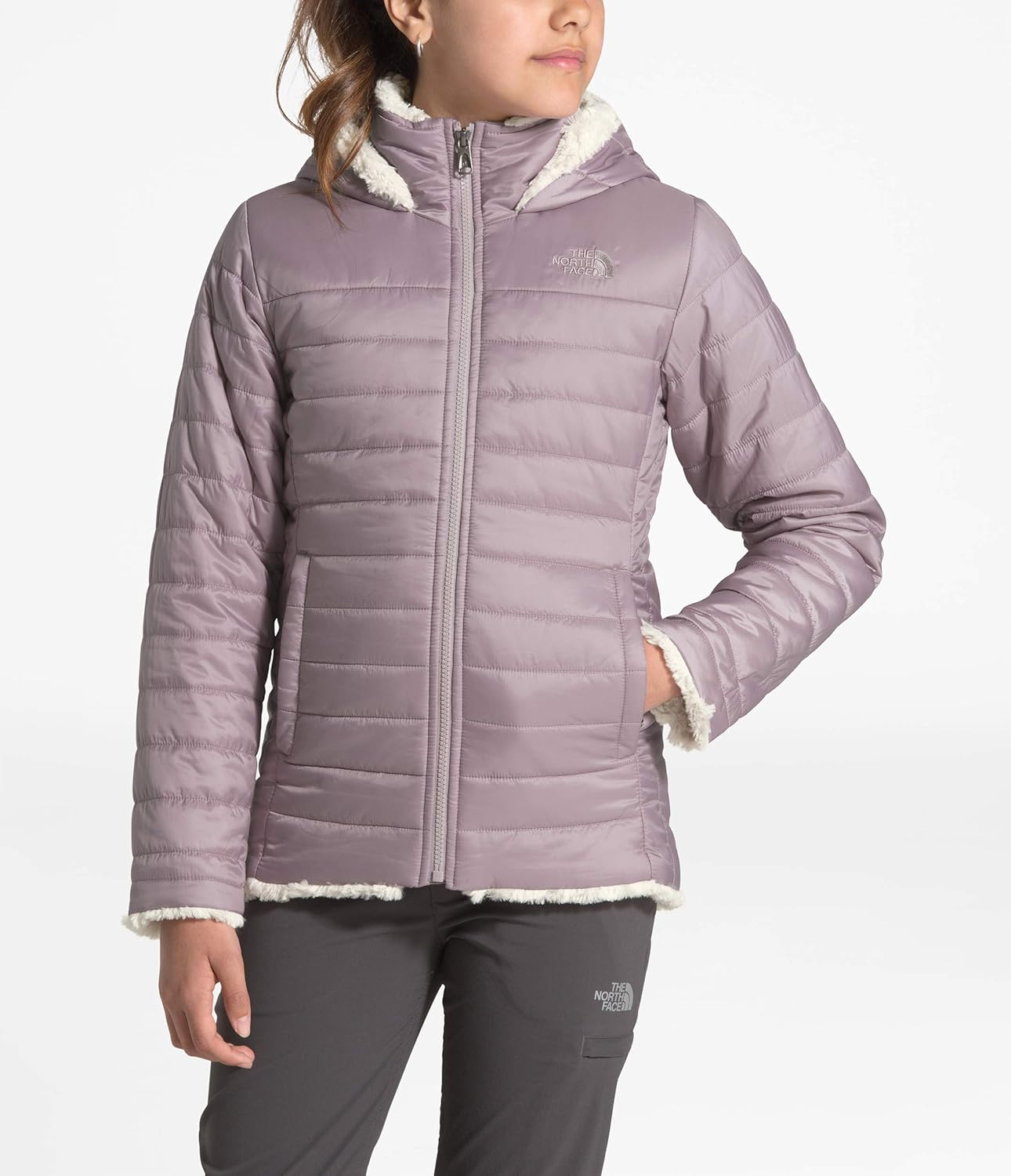 the north face kids mossbud swirl parka