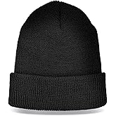 Knit Outdoor 100% Wool GI Watch Cap – Warm Wool Beanie, Winter Hat for Outdoor, Hiking, Skiing & Cold Weather, Made in USA