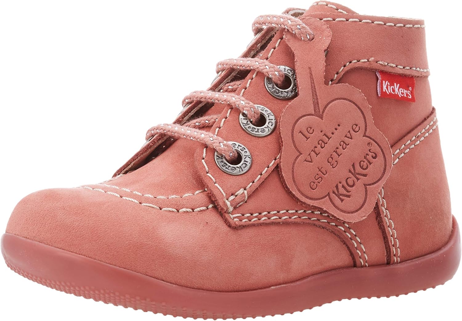 Bottines Kickers Hi - Mixte Enfant - Cuir Durable Et Conception éco-responsable - Pour L'école Et Les Sorties