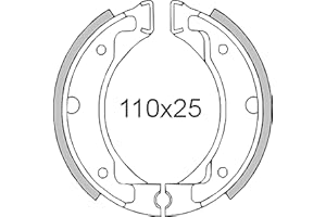 BRAKE SHOE organic REAR YAMAHA Yt Tri Zinger 60 1984-1985