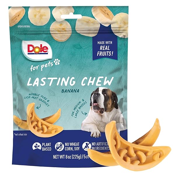 DOLE FOR PETS FRESHLY FETCHED LASTING CHEW BANANA...