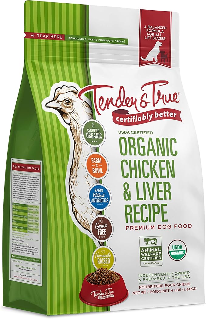 tender and true canned dog food