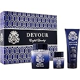 Devour Eau de Parfum 3 Piece Gift Set for Him, 3.4 fl. oz., by English Laundry