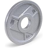 Marcy Classic 2" Cast Iron Olympic Grip Plates, 5lb
