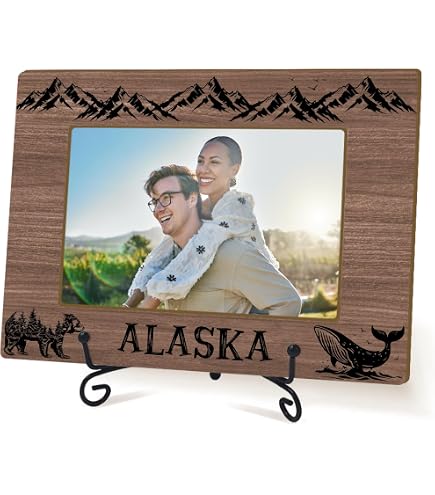 Fbitey Italy Wooden 4x6 Photo Frame - Travel Themed, Cartoon Sketch Of Italian Architecture, With Easel - View #12
