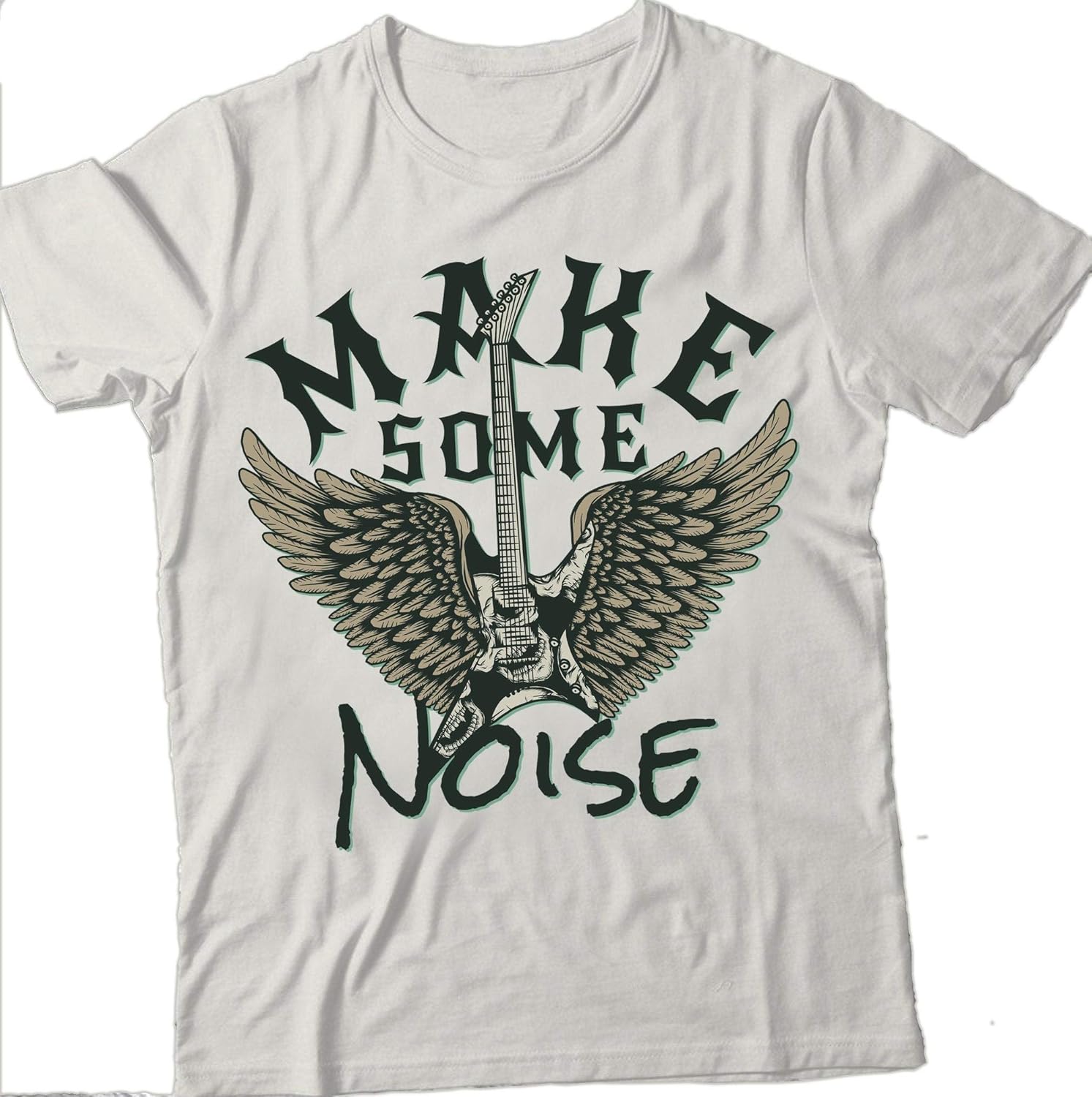 Make Some Noise Rock Music T Shirt S Tee Unisex Tee Minaze