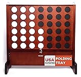 Giant Wooden 4 in a Row Connect Games with Folding