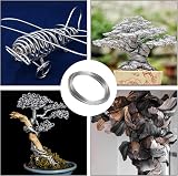 SULIVES Electroplated Iron Wire 1.6mm 6m Bendable Heavy Duty Steel for Crafts view 7