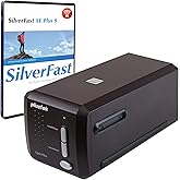 Plustek OpticFilm 8300i SE - 35mm Negative Film Stripe &amp; Slide Scanner with 38% scan Speed Increase, Bundle SilverFast SE Plus 9 + QuickScan Plus, Support Mac and Windows.