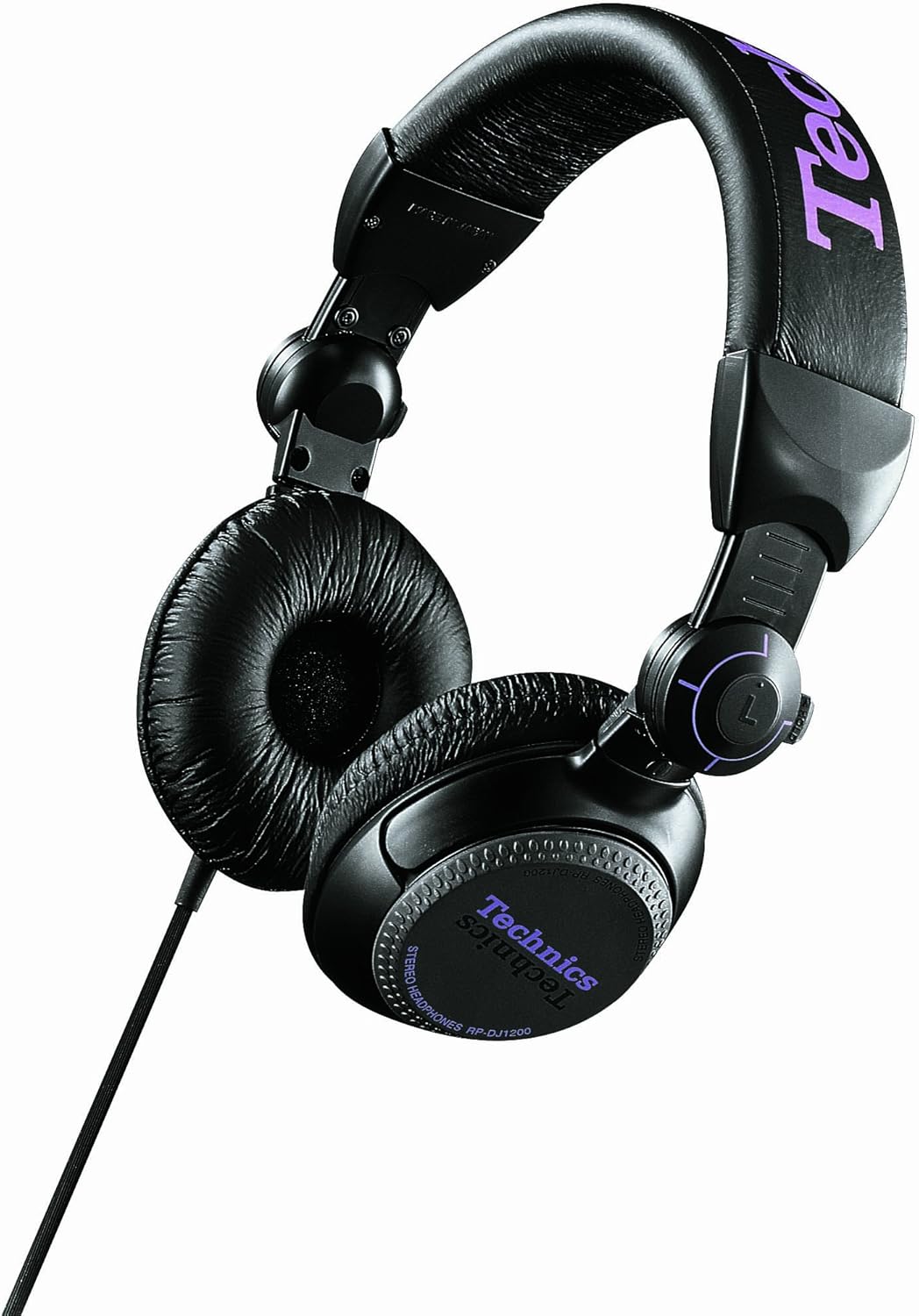 Technics RP-DJ1200E-K Black Professional DJ Headphones: Home Audio & Theater