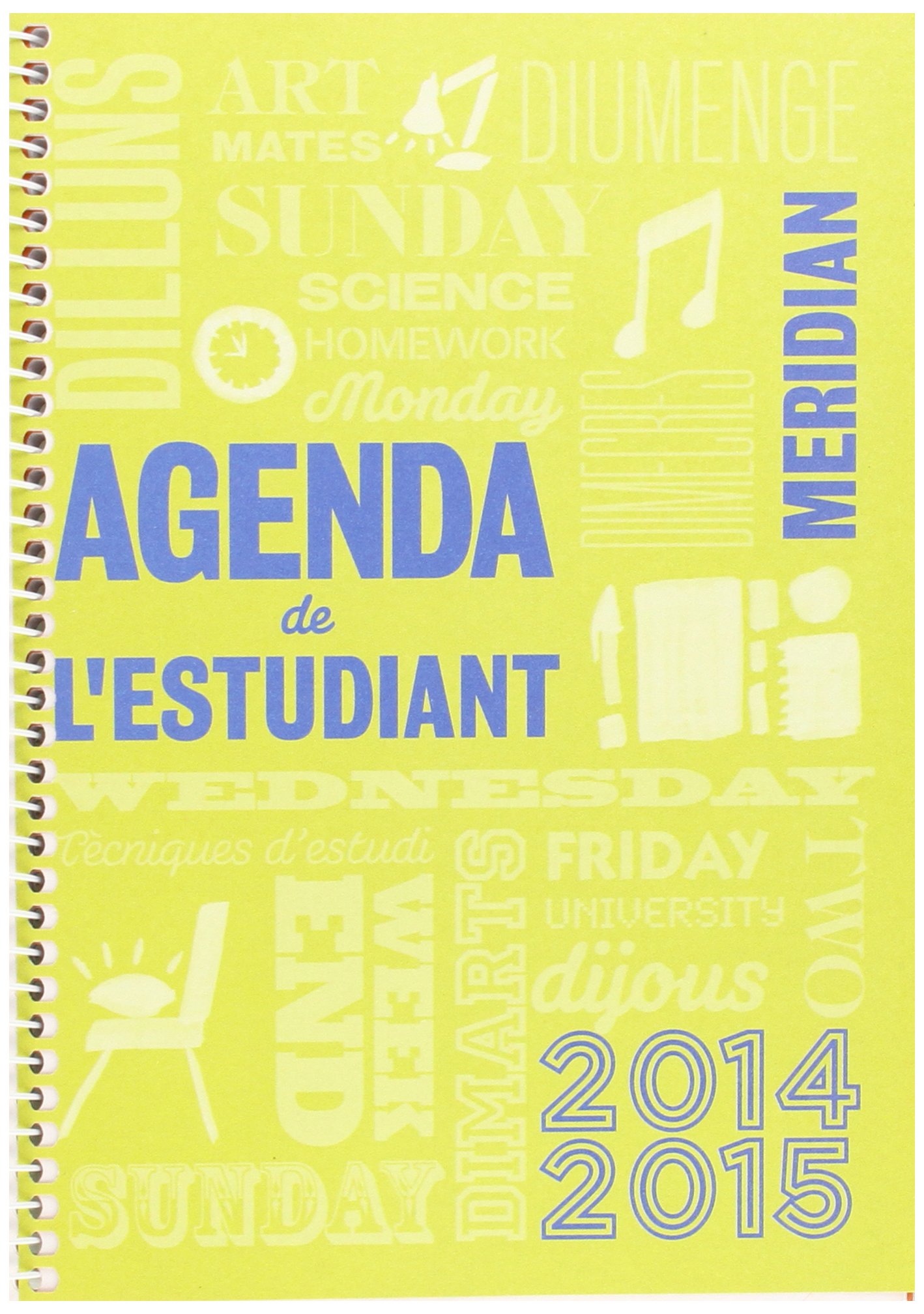 ingraf A131 – Agenda Meridian A5 SV Catalan