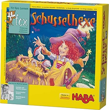 HABA 4280 - Juego de Mesa de La Bruja despistada: Amazon.es: Juguetes y juegos