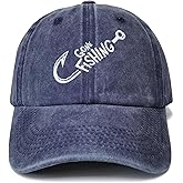 Shenbors Embroidered Gone Fishing Hats